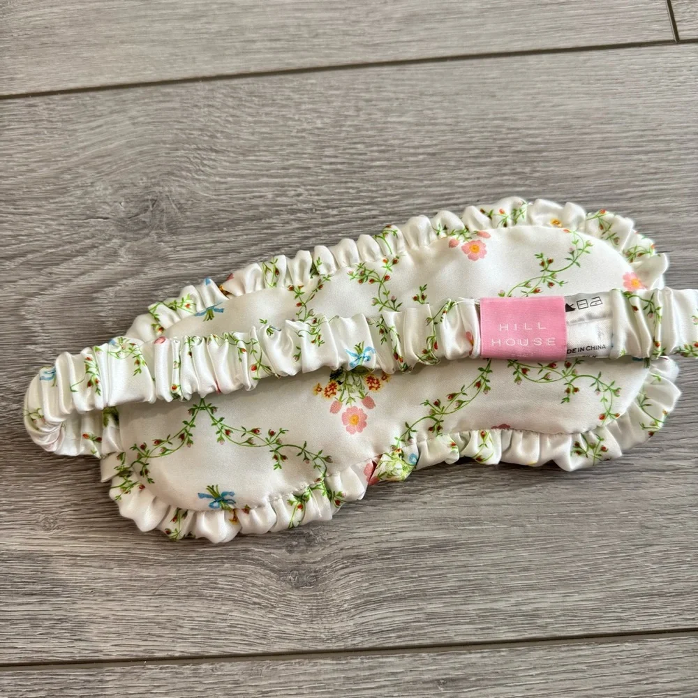 Hill House Pastel Trellis Sleep Mask - Picture 2 of 3